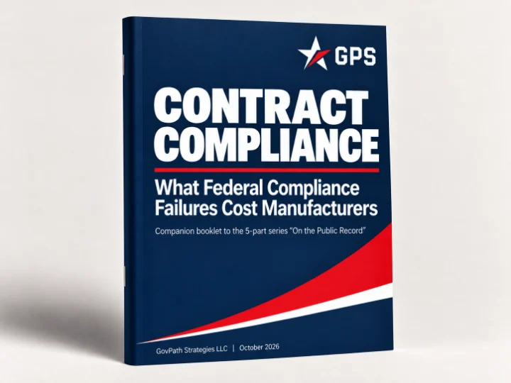 Case Files Vol. 2, what federal compliance failures cost manufacturers, booklet cover