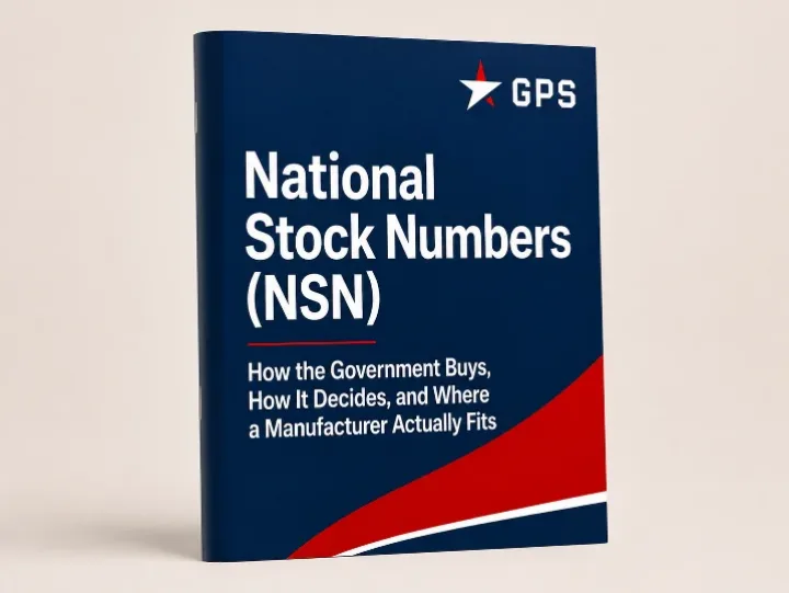 National Stock Number guide for manufacturers cover