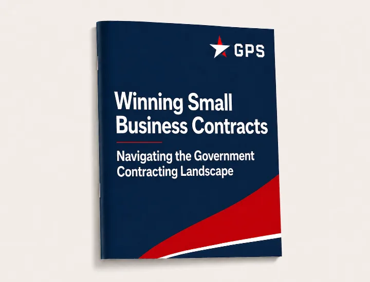 Small business government contracting guide cover